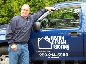William Phinizy- Owner of custom Design Roofing, llc